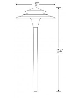 Encore LEDBL-02-B-LED Path Light 